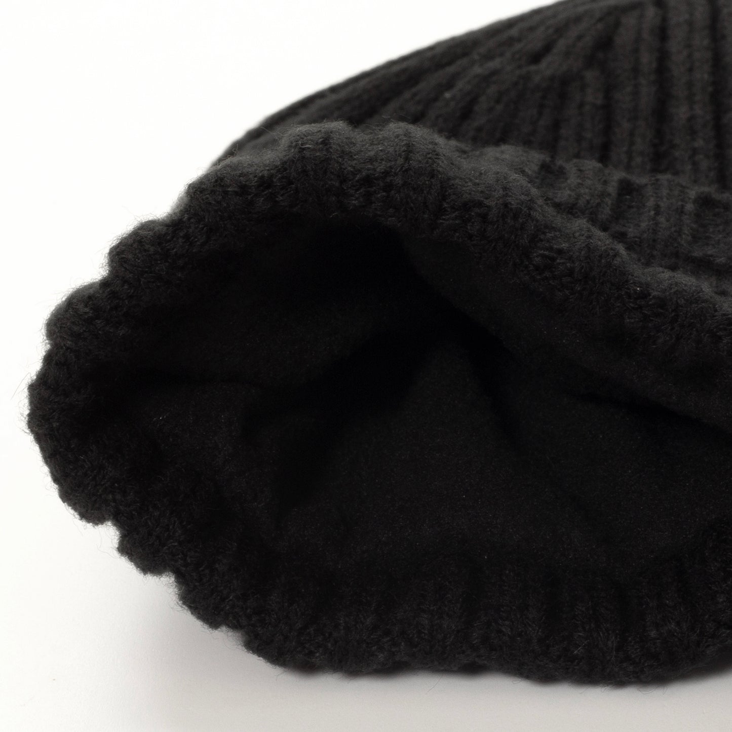 Calvin Klein Mens Black Fleece Lined Beanie