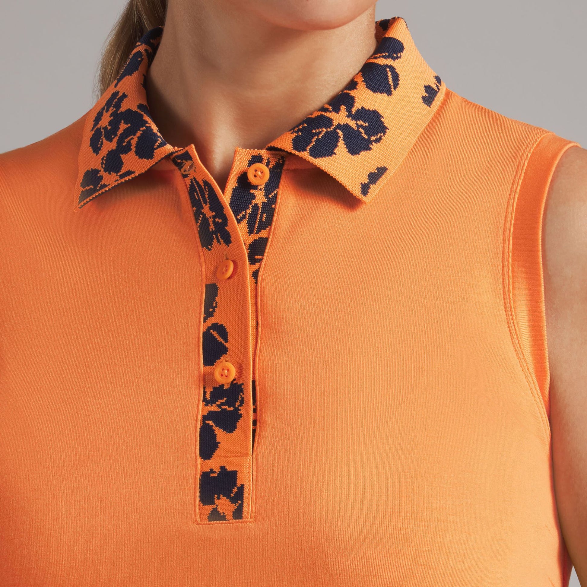 Puma Golf Ladies Cotton Blend Sleeveless Polo - Light, Cool & Designed To Move With You