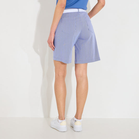 Abacus Ladies Pinstripe Shorts - Effortless Style & Performance 
