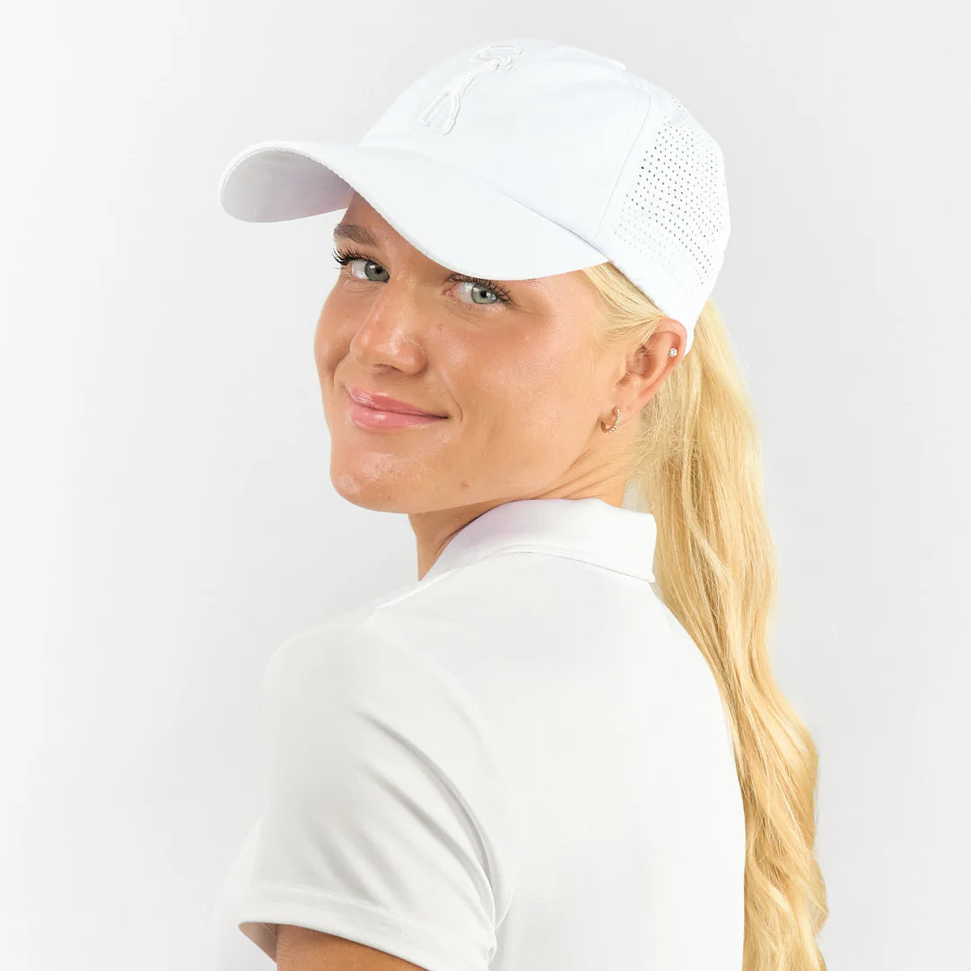 Surprizeshop Ladies Vented Golf Cap with Magnetic Ball Marker