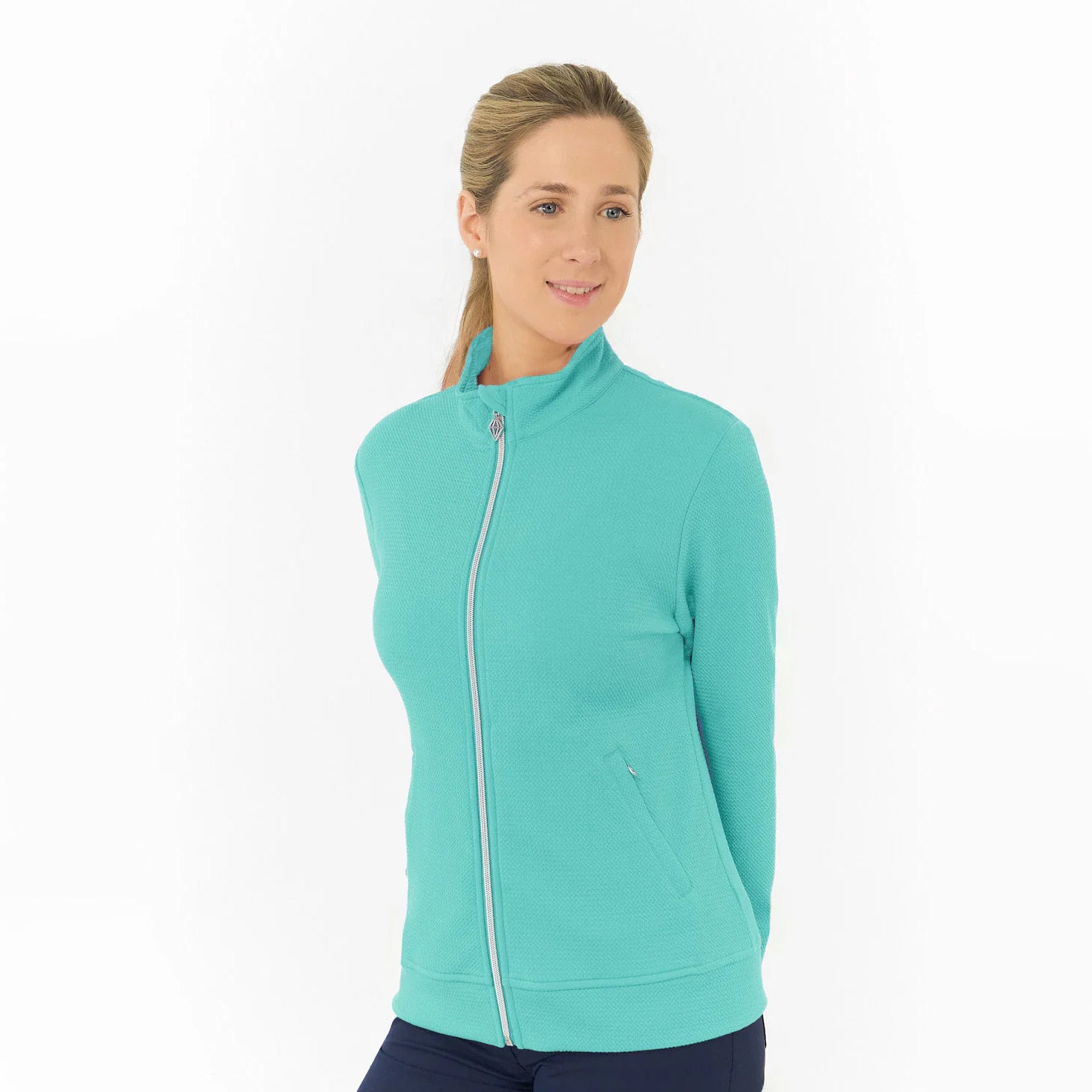 Pure Ladies Textured Jacket – Refined Texture Meets All-Season Performance