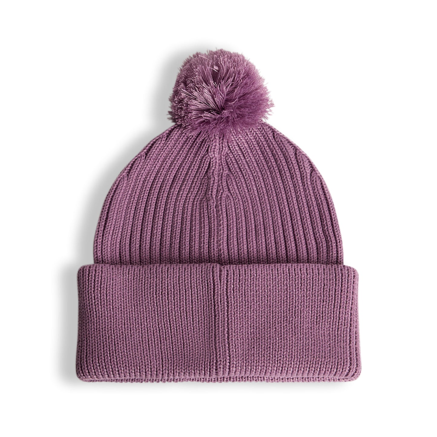 J.Lindeberg Ribbed Knit Bobble Hat with Bridge Logo