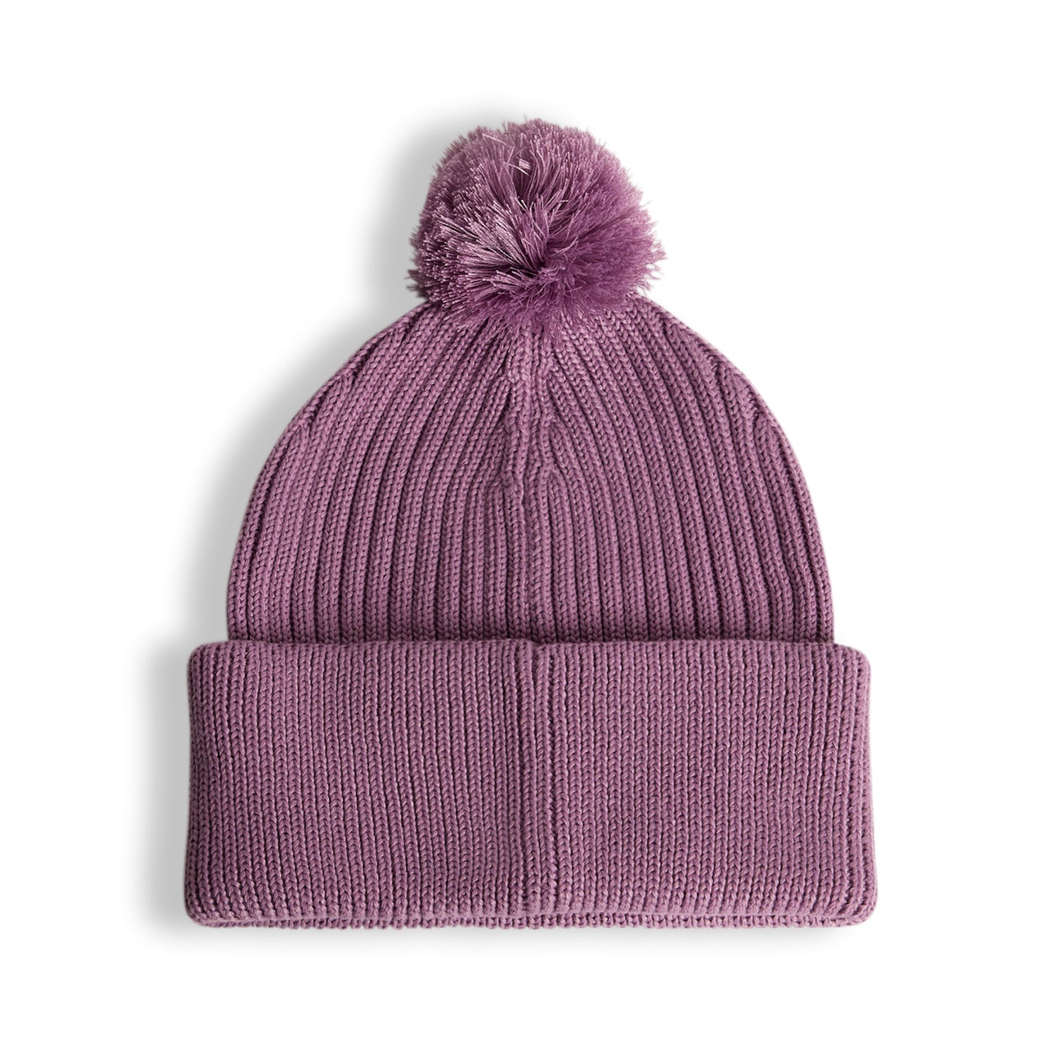 J.Lindeberg Ribbed Knit Bobble Hat with Bridge Logo