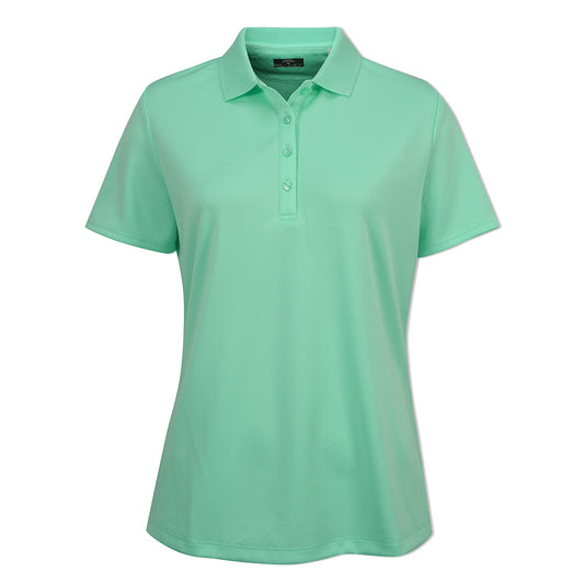 Callaway Ladies Short Sleeve Swing Tech Polo with Opti-Dri - Last One Small Only Left