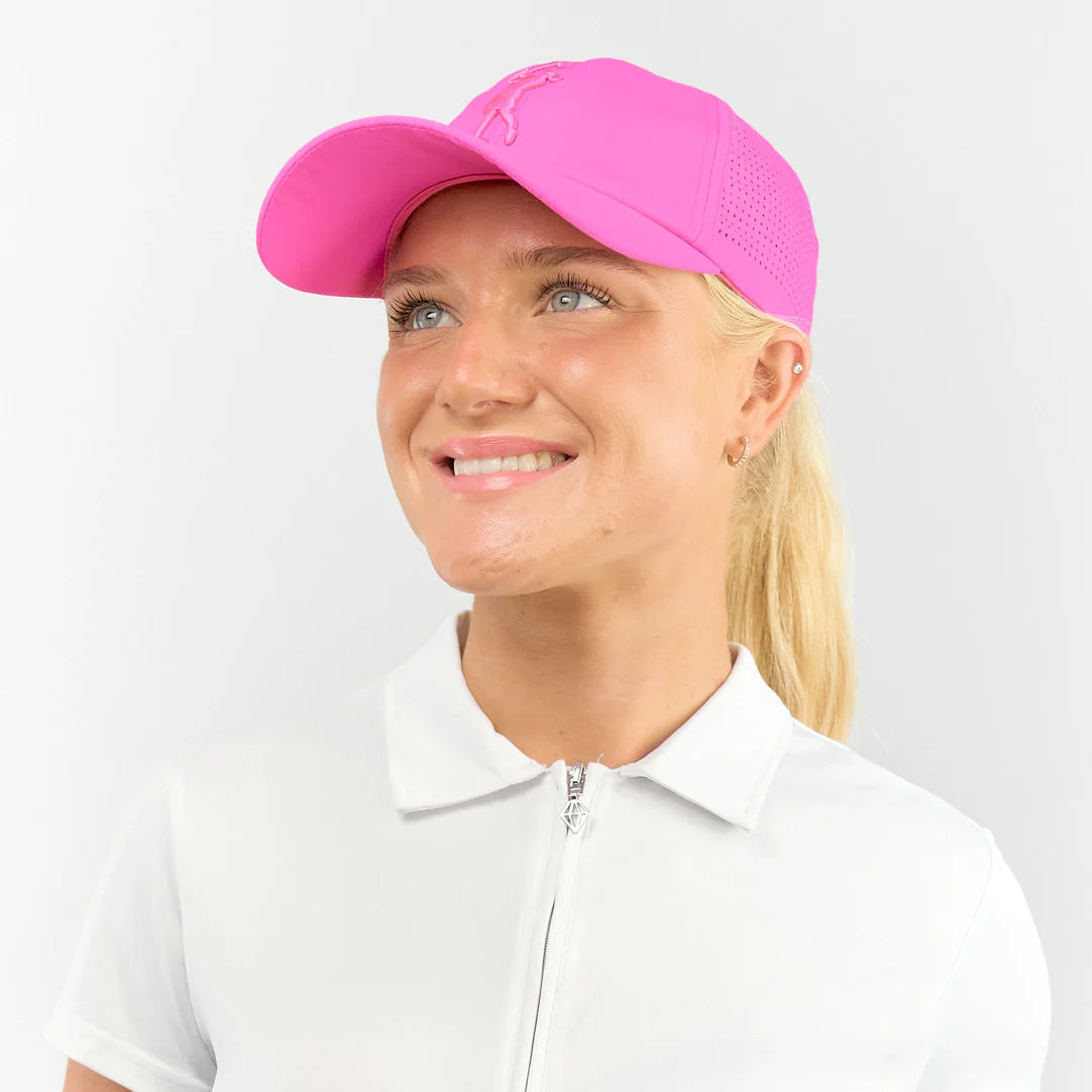Surprizeshop Ladies Vented Golf Cap with Magnetic Ball Marker
