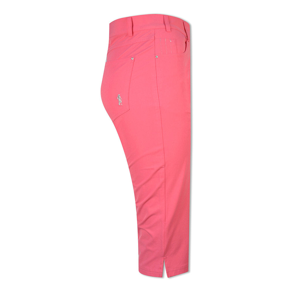 Glenmuir Ladies Sorbet Pink Stretch Pedal Pushers