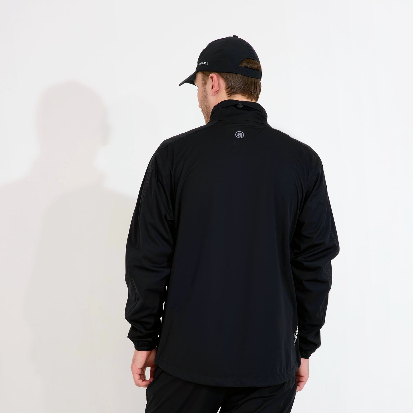 Abacus Mens Bounce Waterproof Jacket in Black