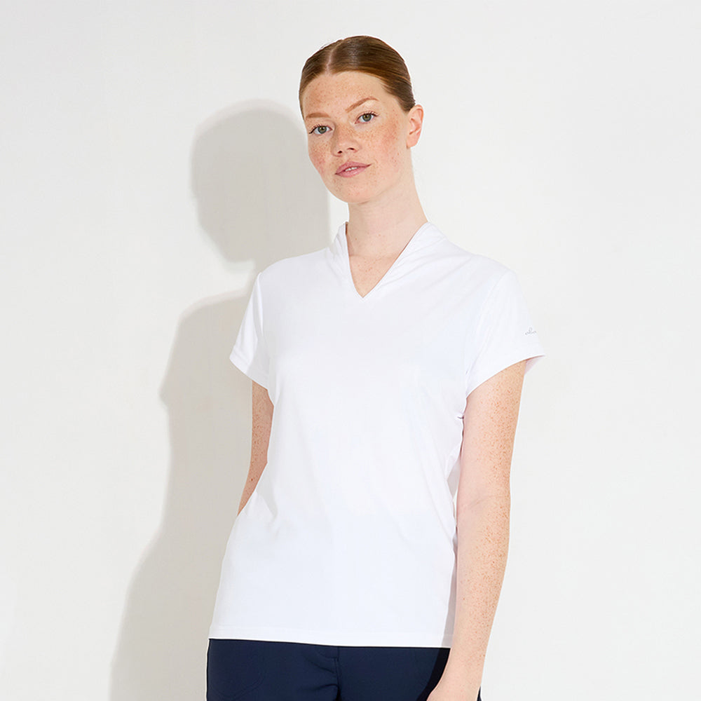 Abacus Ladies DryCool Cap Sleeve Polo - Soft, Stretch