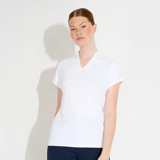Abacus Ladies DryCool Cap Sleeve Polo - Soft, Stretch