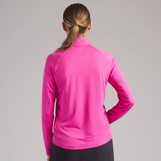 Puma Golf Long Sleeve Lightweight Top With Silky Soft-Stretch Fabric for a Feminine Fit