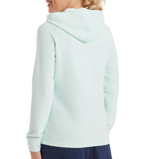FootJoy Ladies Mid-Weight Hooded Ribbed Jacket Perfect for Golf & Casual Wear