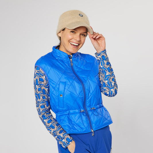 Swing Out Sister Ladies Insulated Gilet with Drawstring Waist