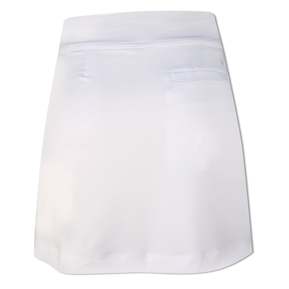 Callaway Ladies Jersey Skort with Truesculpt in Brilliant White