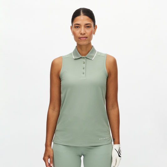 Rohnisch Ladies Sleeveless Polo - Soft, Lightweight Comfort for All-Day Ease