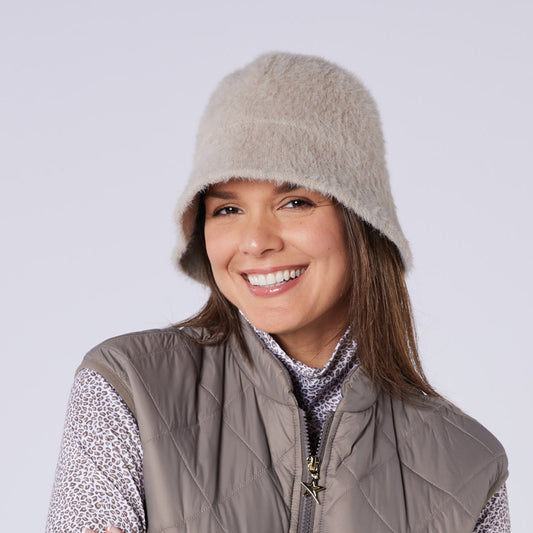 Swing Out Sister Faux Fur Bucket Hat