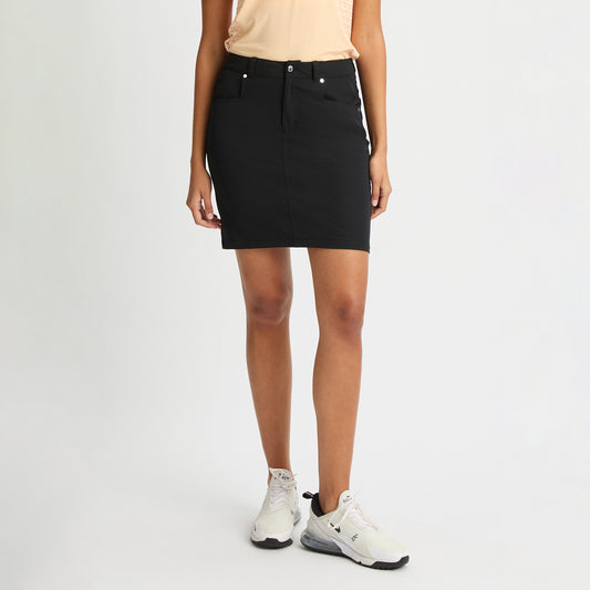 Rohnisch Ladies Black Skort - Flattering, Stretch Comfort for the Course & Beyond