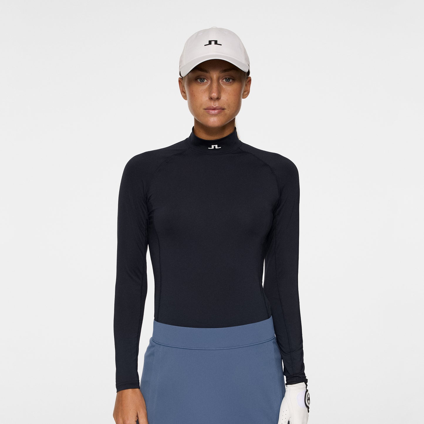 J.Lindeberg Ladies Compression Top in Navy