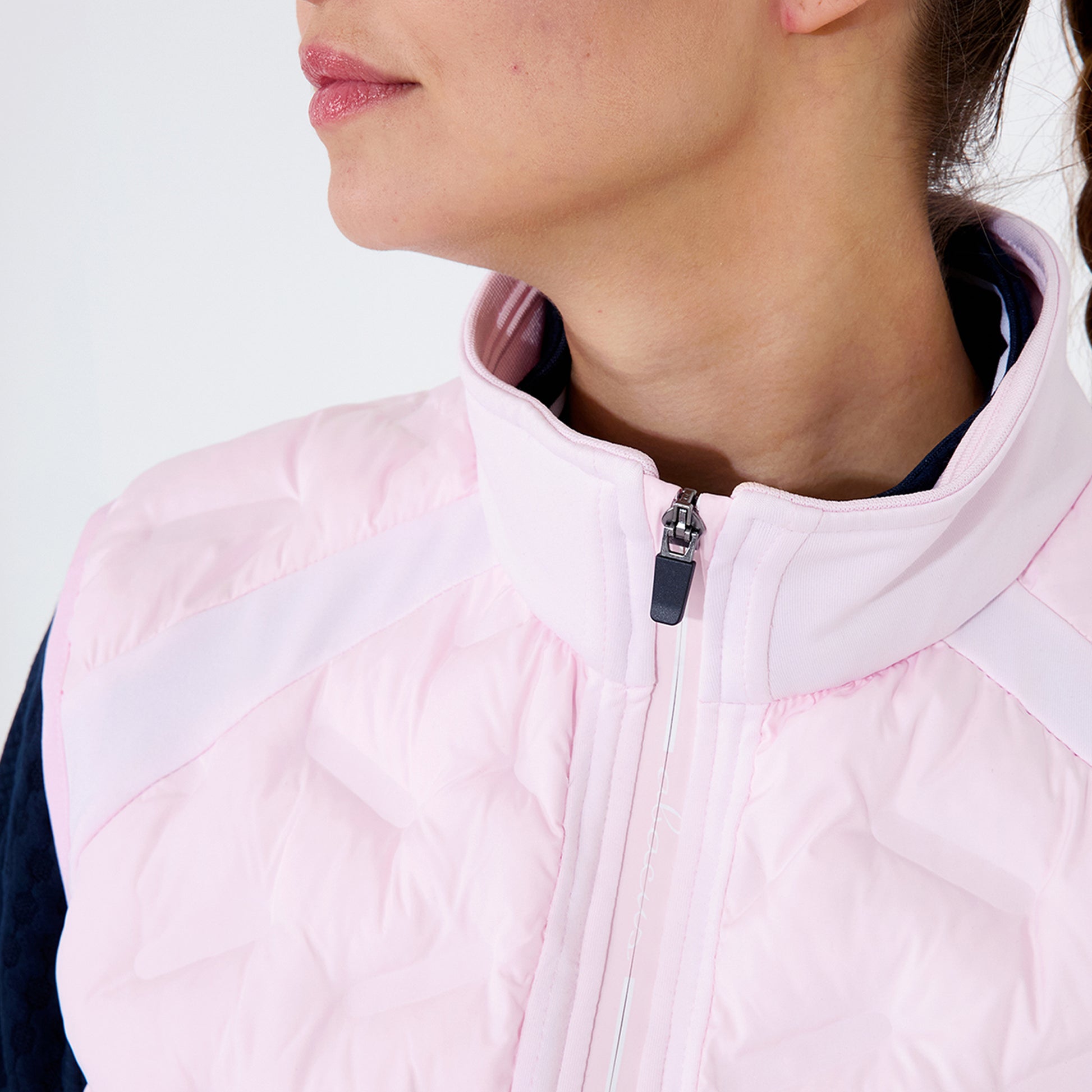 Abacus Ladies Quilted Gilet with Stretch Side Panels