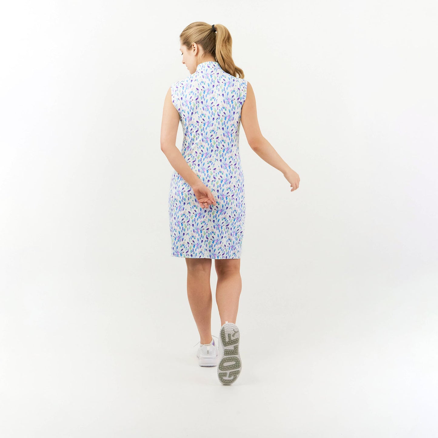 Pure Sleeveless Opal Wish Print Dress with UPF35 Sun Protection