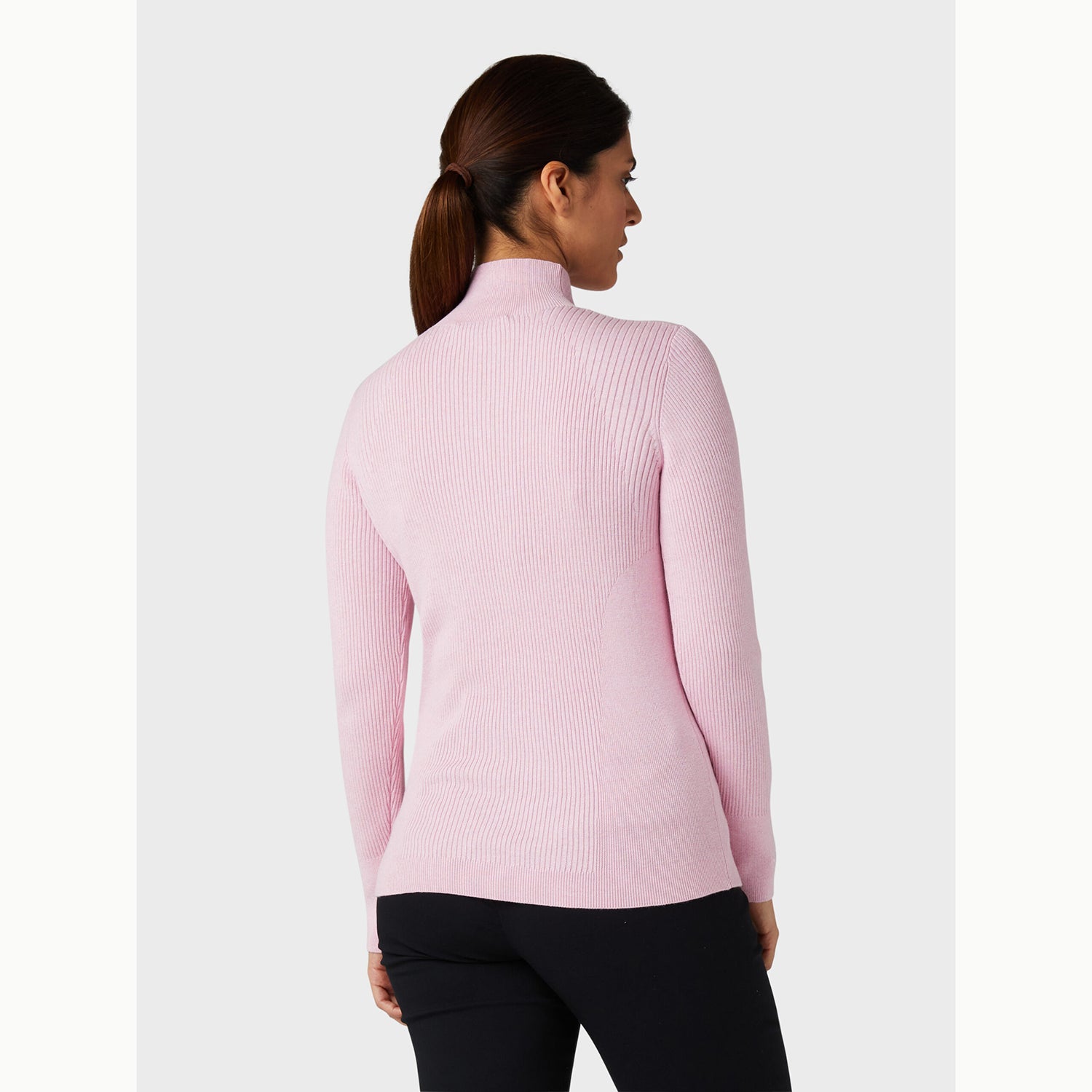 Light pink sale mock turtleneck