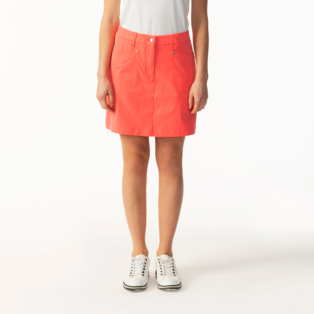 Daily Sports Ladies Straight Fit Skort in Coral