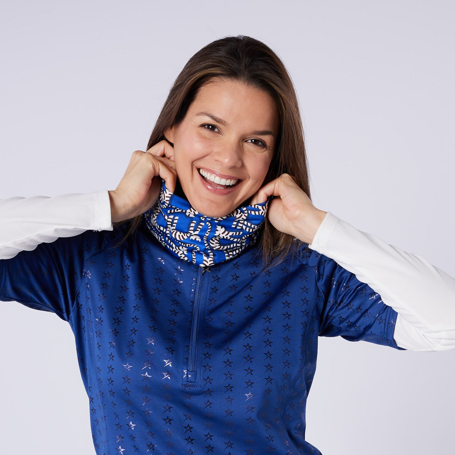 Swing Out Sister Multi-Functional Soft-Stretch Printed Snood