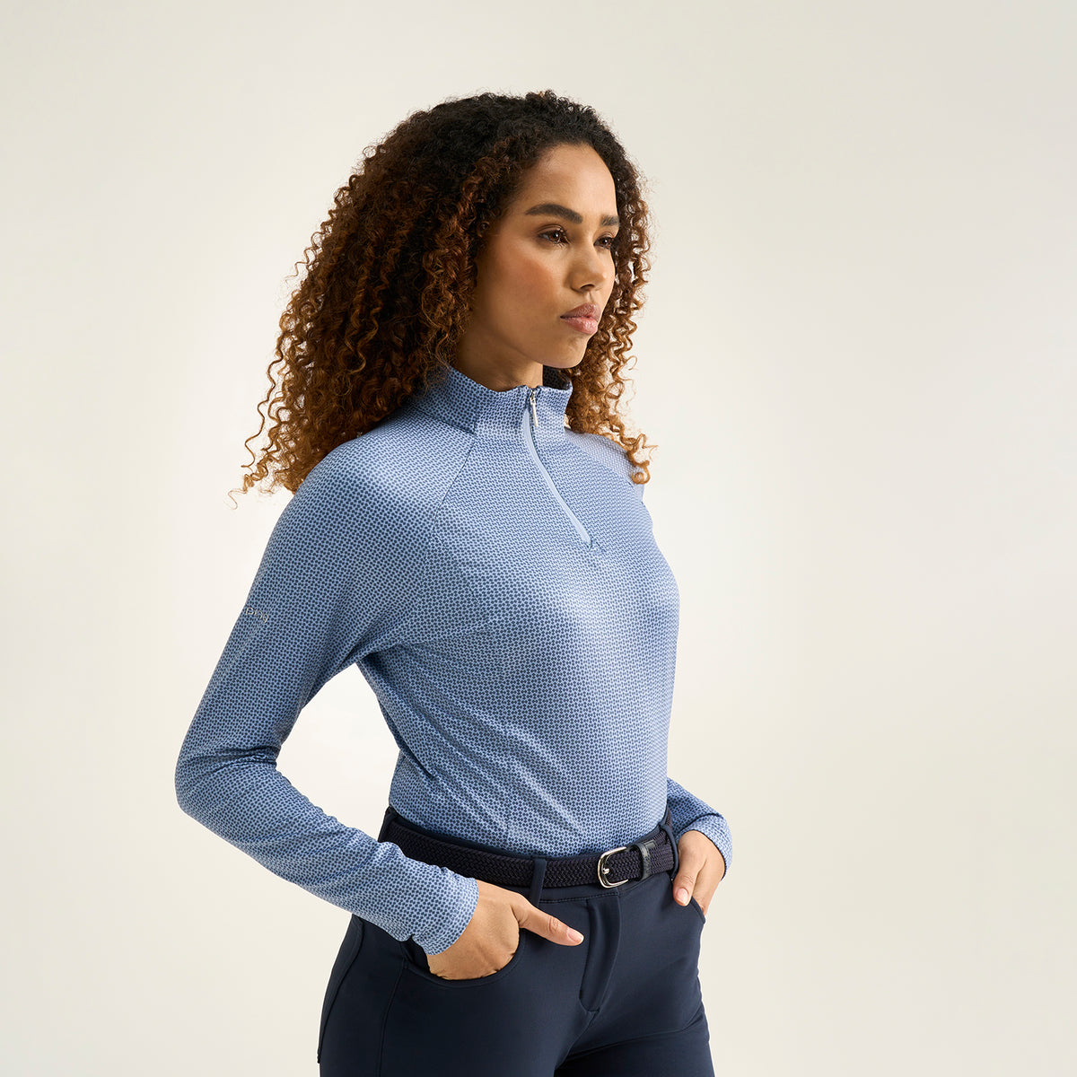 PING Ladies Printed Long-Sleeve Golf Top
