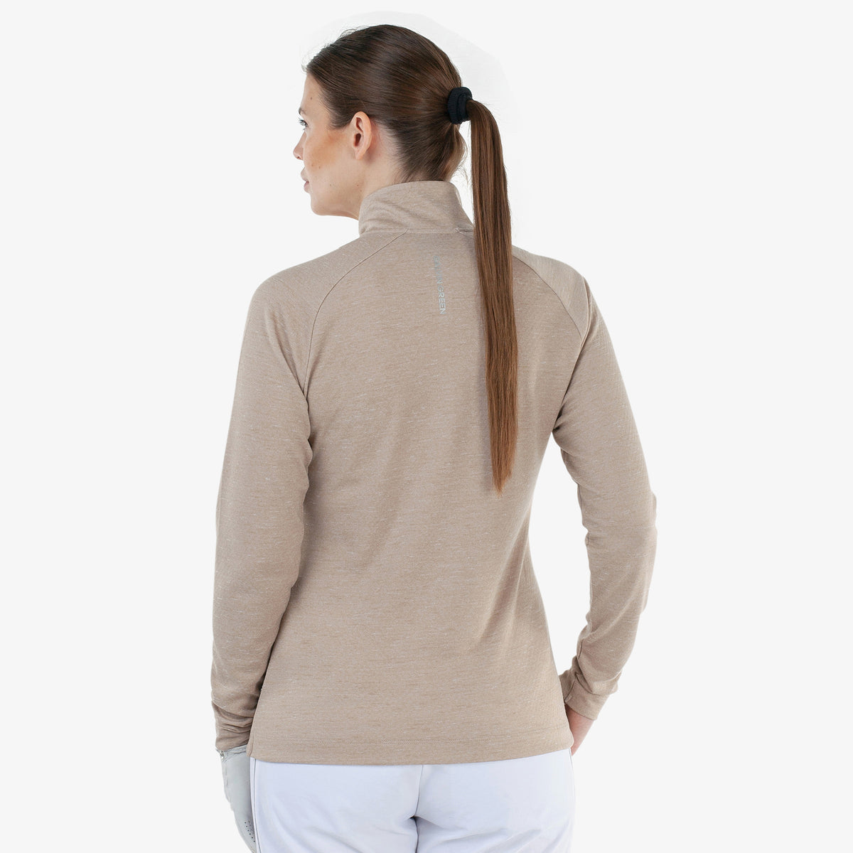 Galvin Green Ladies Zip-Neck Golf Top with INSULA Thermal Technology