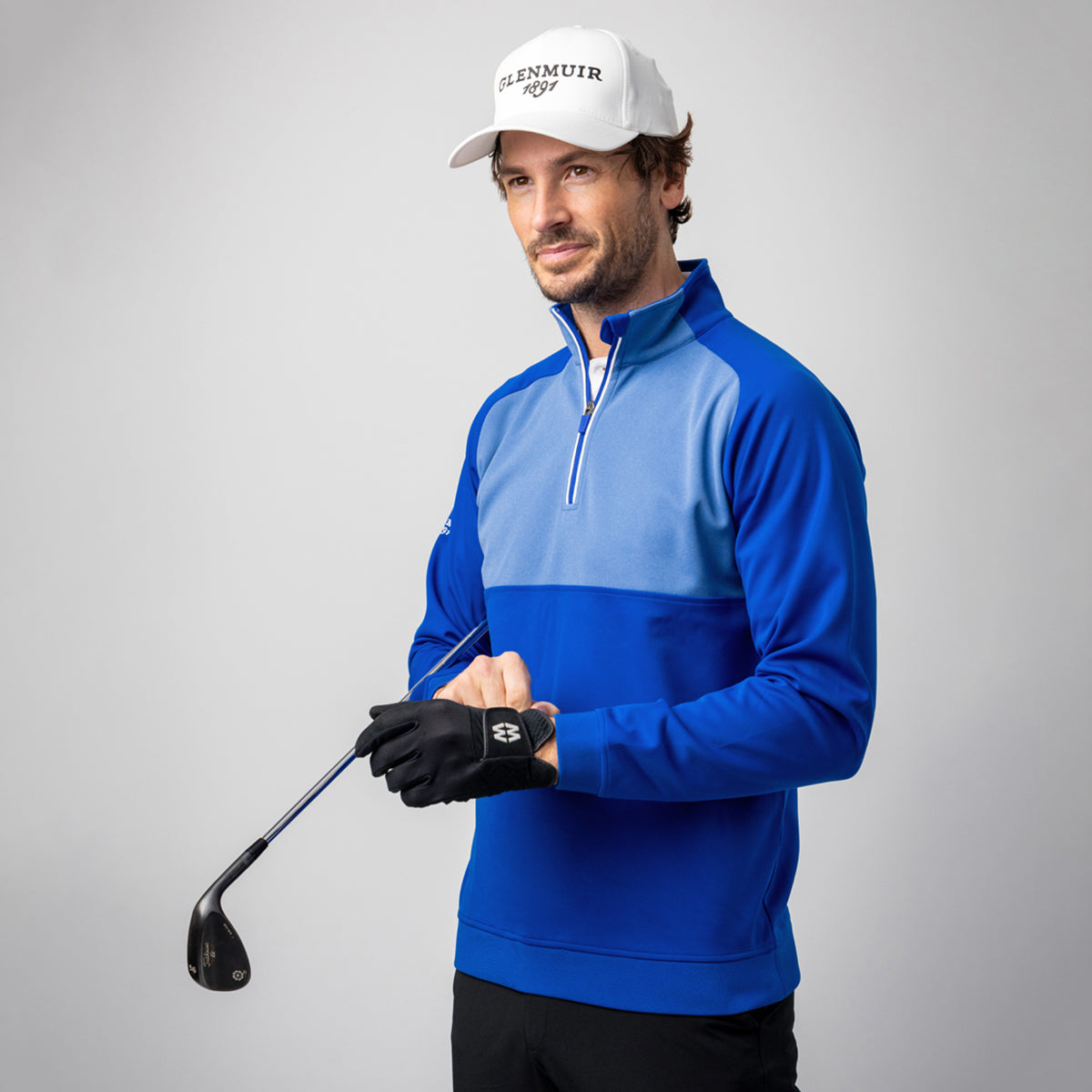 Glenmuir Mens Wind Resistant Mid-Layer with Water Repellent Finish