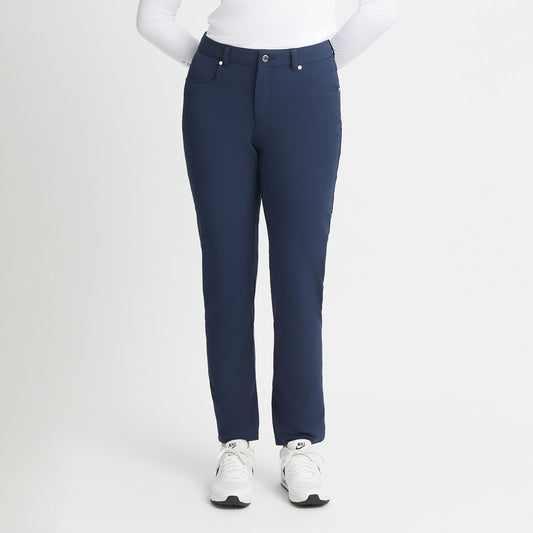 Rohnisch Ladies Navy Golf Trousers with Warm Brushed Inner