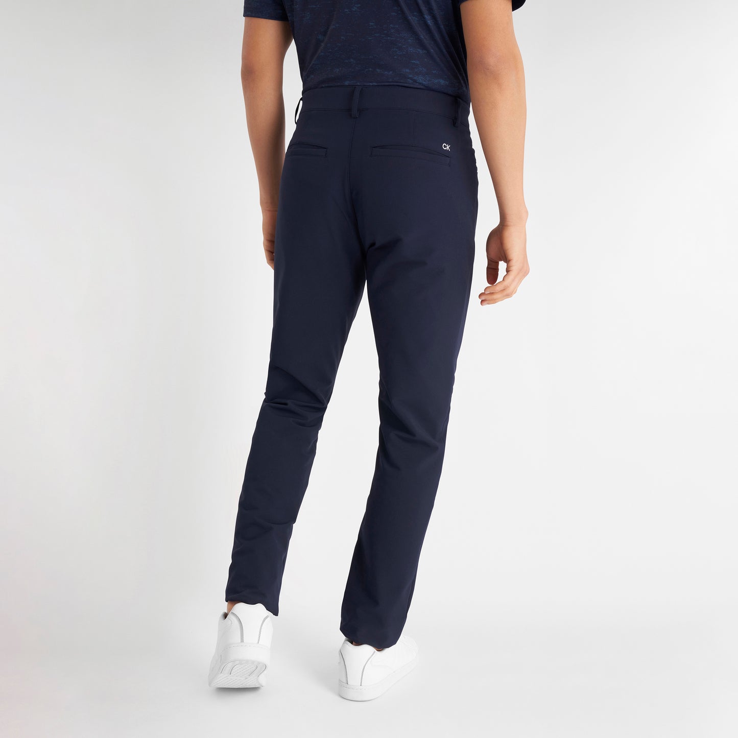 Calvin Klein Mens Navy Water Resistant Thermal Trouser