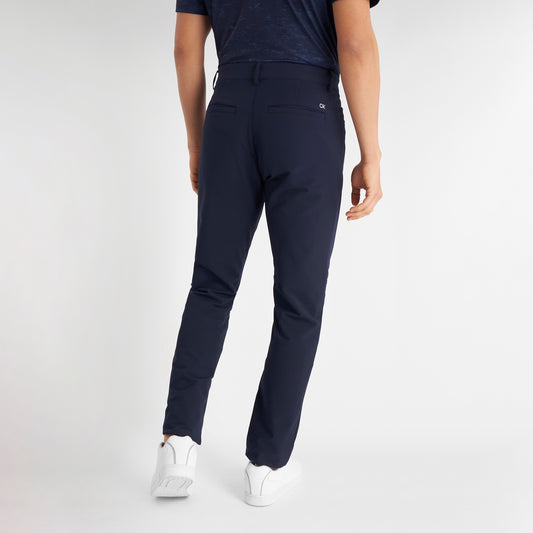 Calvin Klein Mens Navy Water Resistant Thermal Trouser
