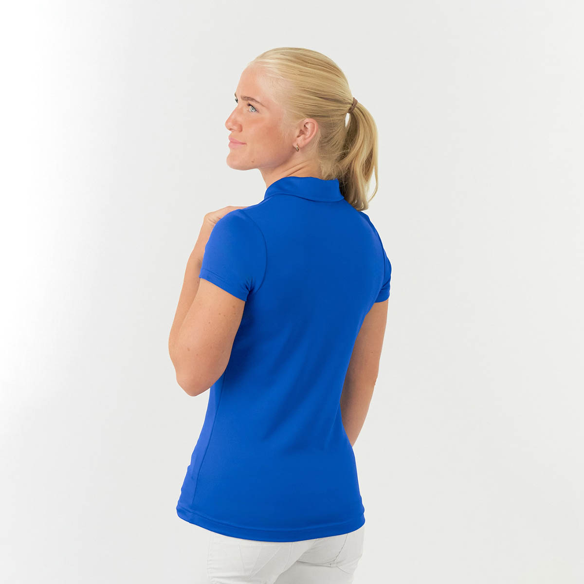 Pure Ladies Silky Soft Cap Sleeve Polo