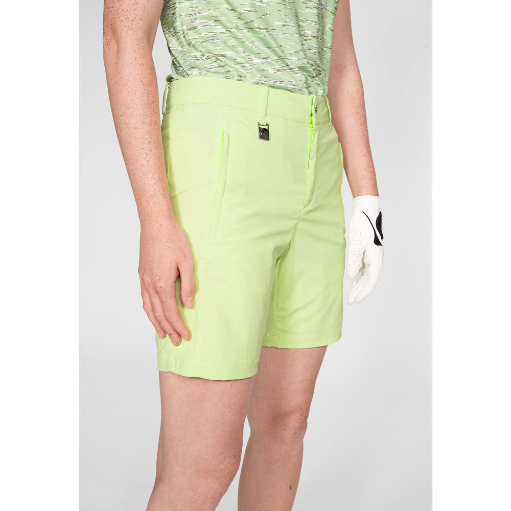 Rohnisch Ladies Active Golf Shorts in Lime - Last Pair Size 24 Only Left