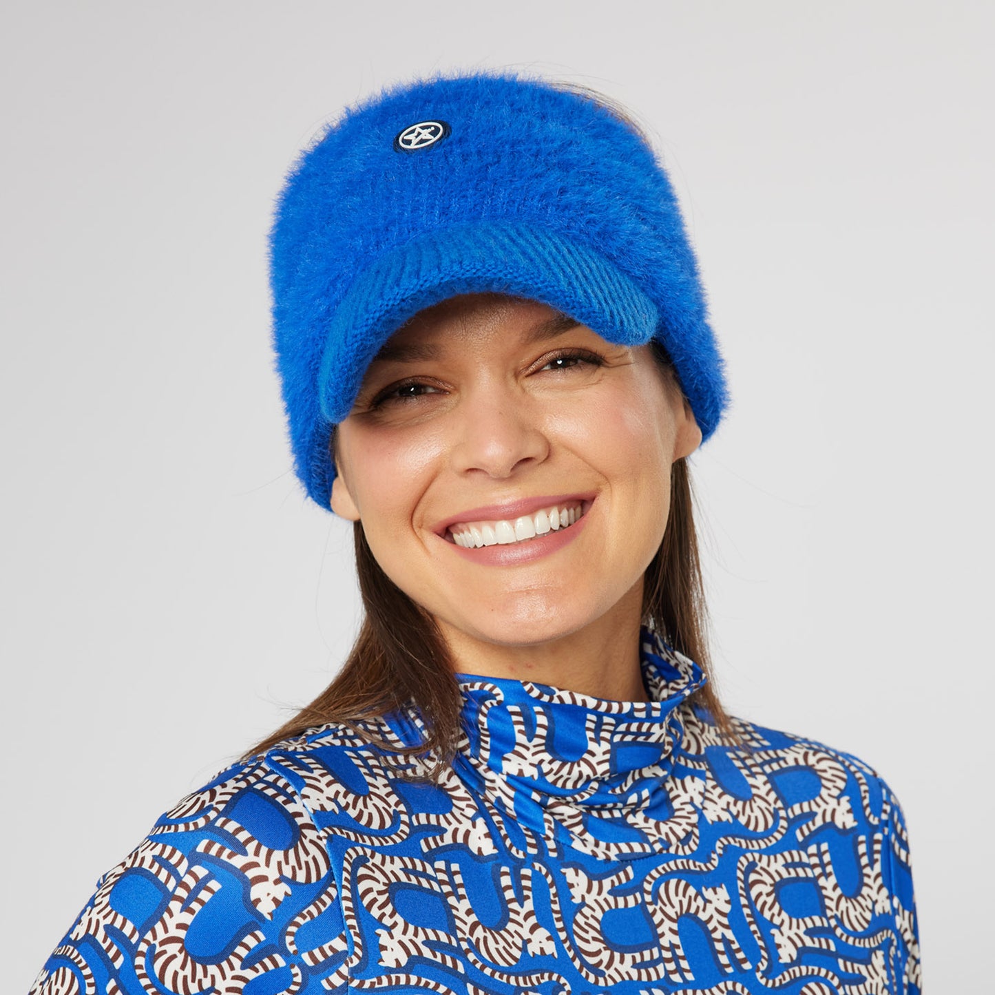 Swing Out Sister Ladies Faux Fur Visor