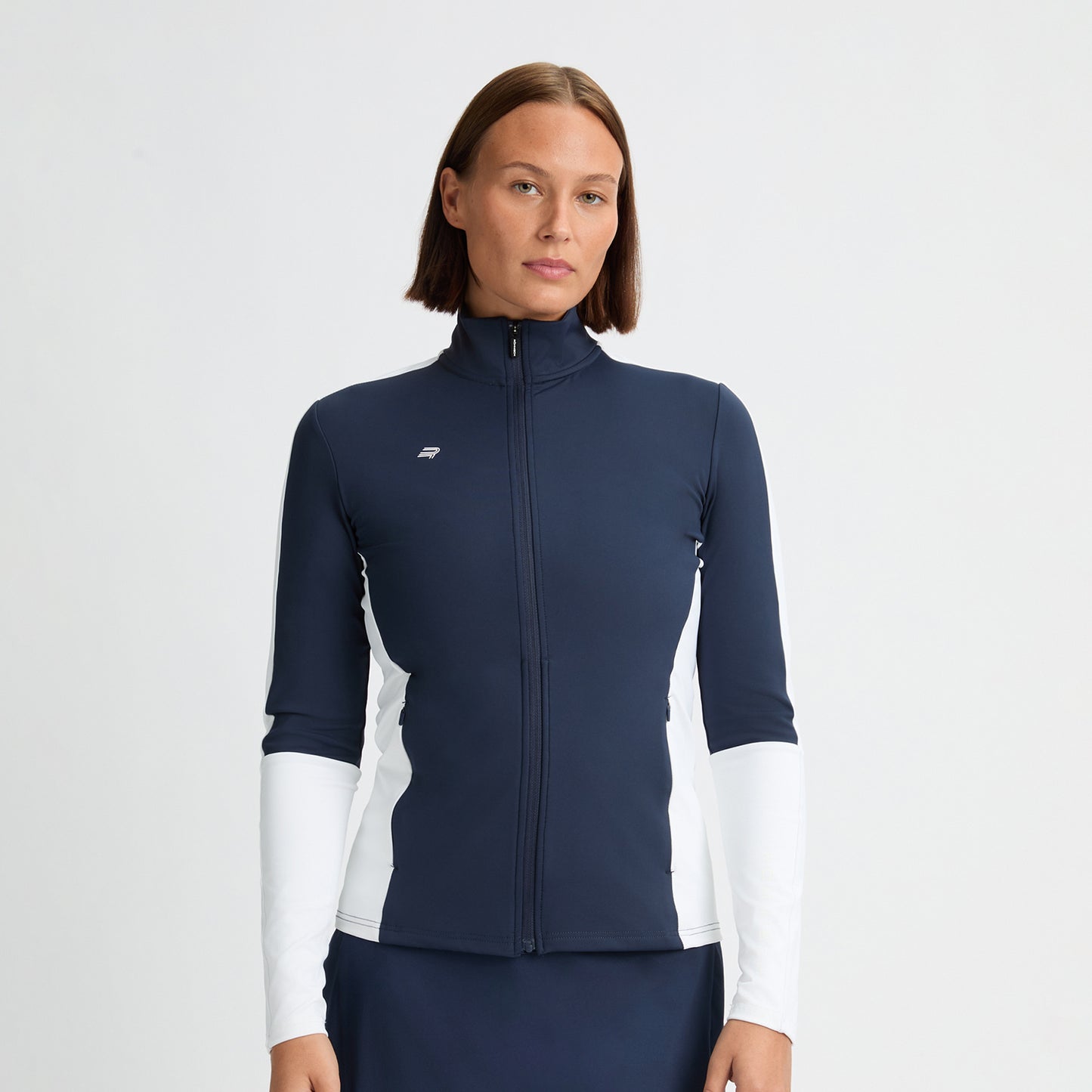 Rohnisch Ladies Navy Mid-Layer Golf Jacket