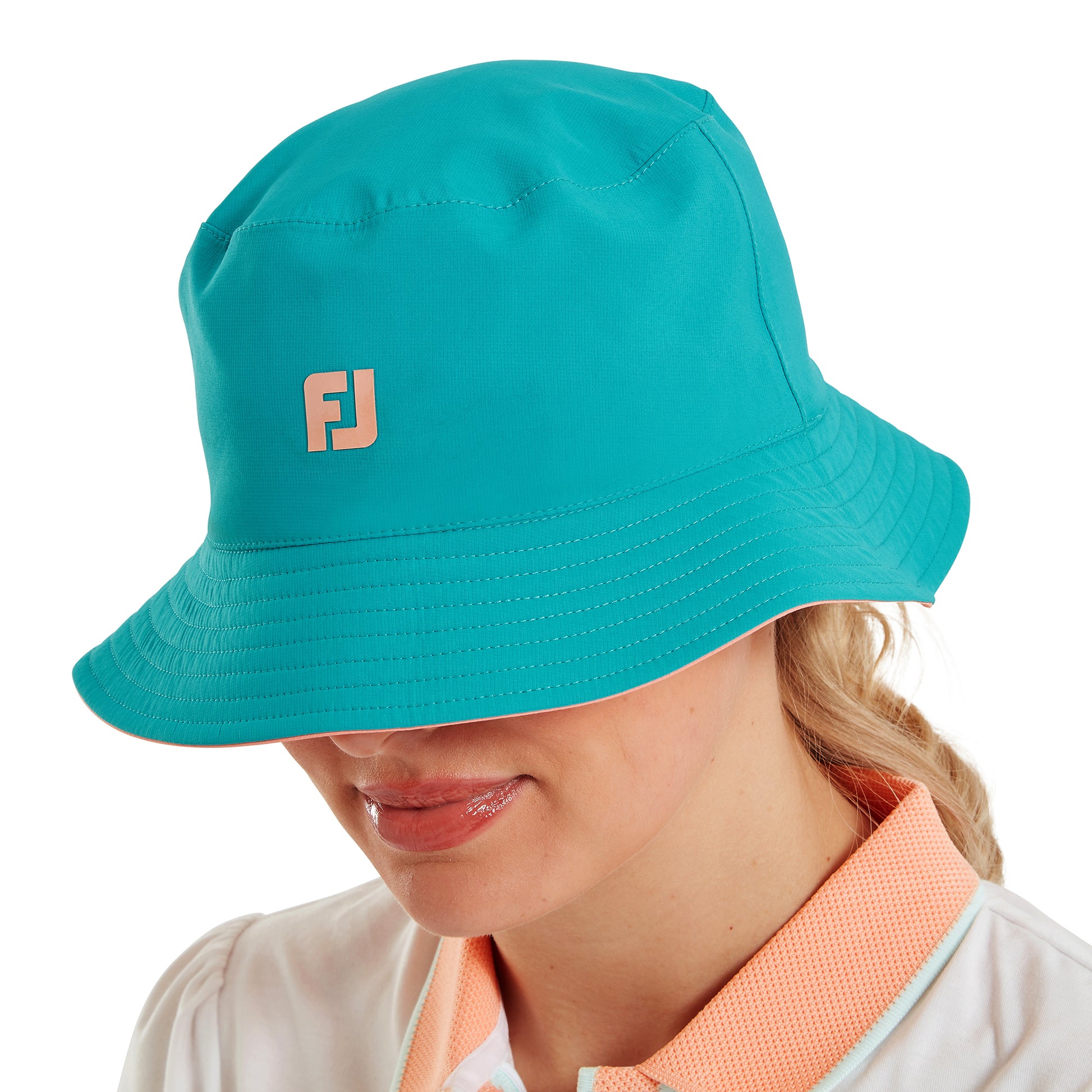 FootJoy Women’s Reversible Bucket Hat - Two Looks, All-Day Sun Protection