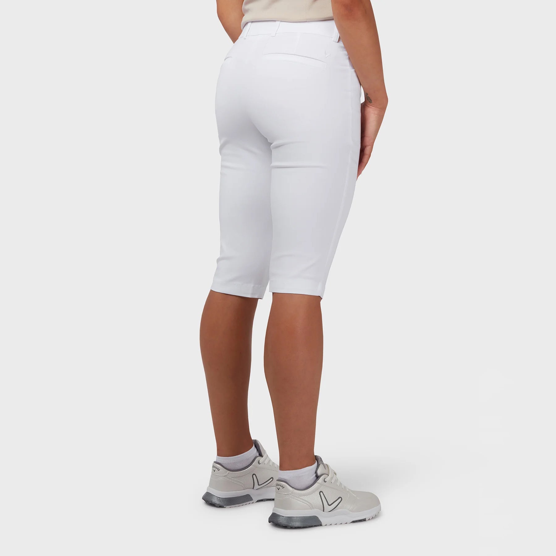 Callaway Ladies Brilliant White Pull On City Golf Shorts GolfGarb