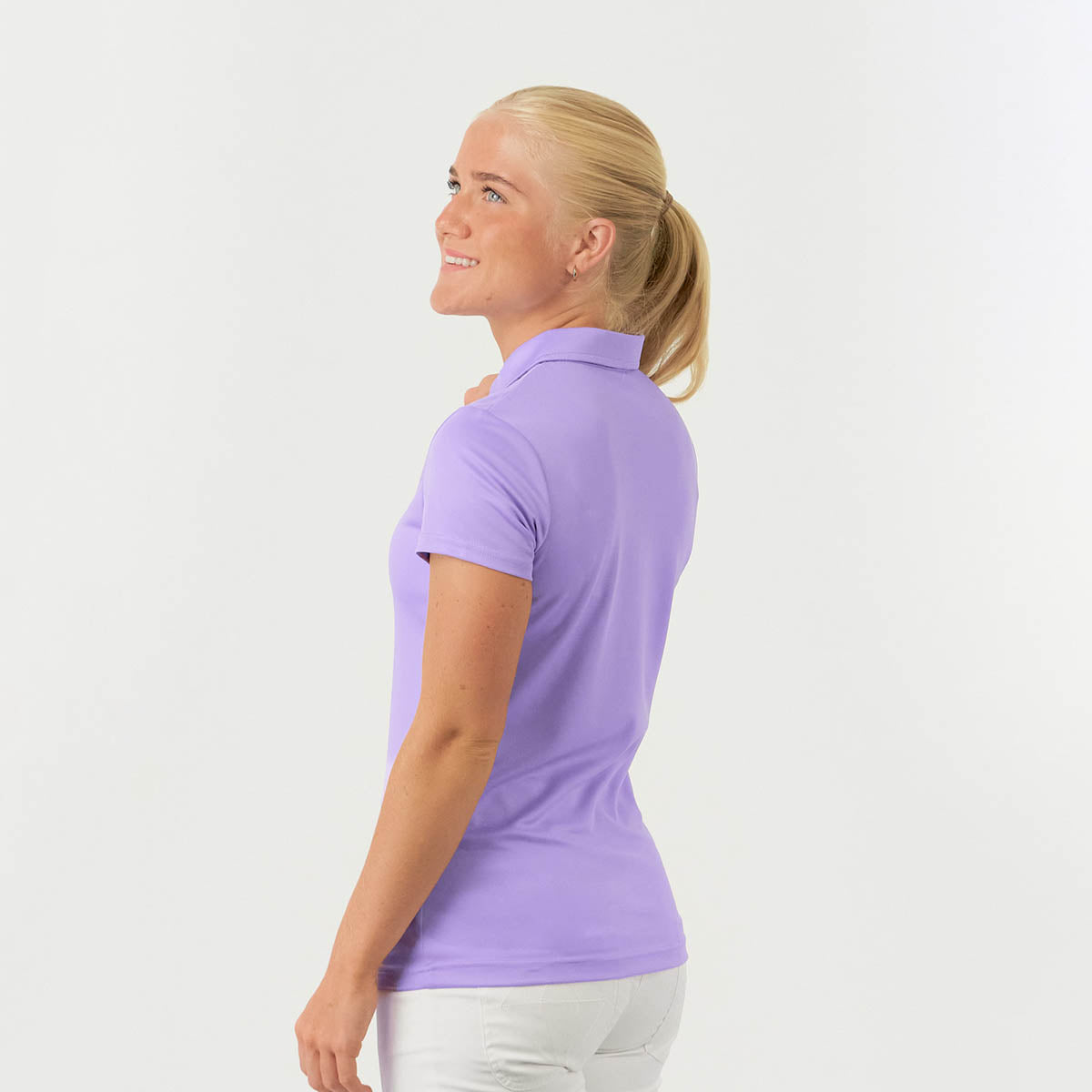 Pure Ladies Silky Soft Cap Sleeve Polo