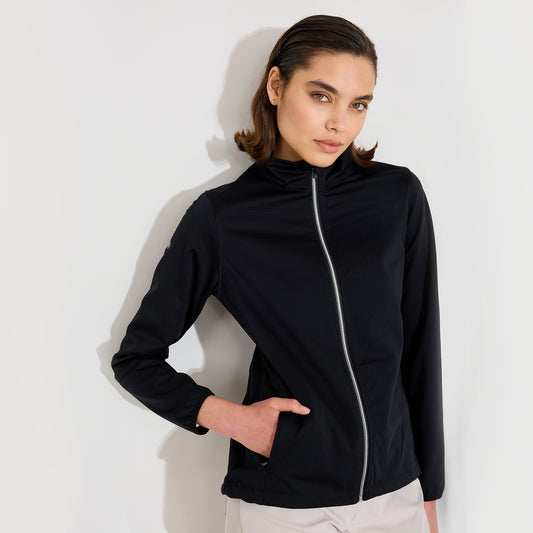 Abacus Ladies Lytham Softshell Jacket in Black