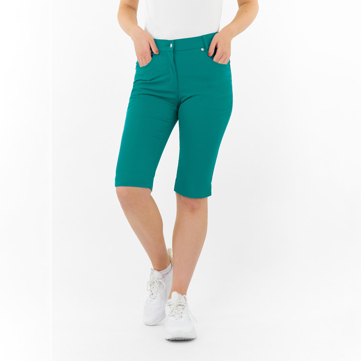 Pure Golf Ladies Lightweight Stretch Bermuda Shorts