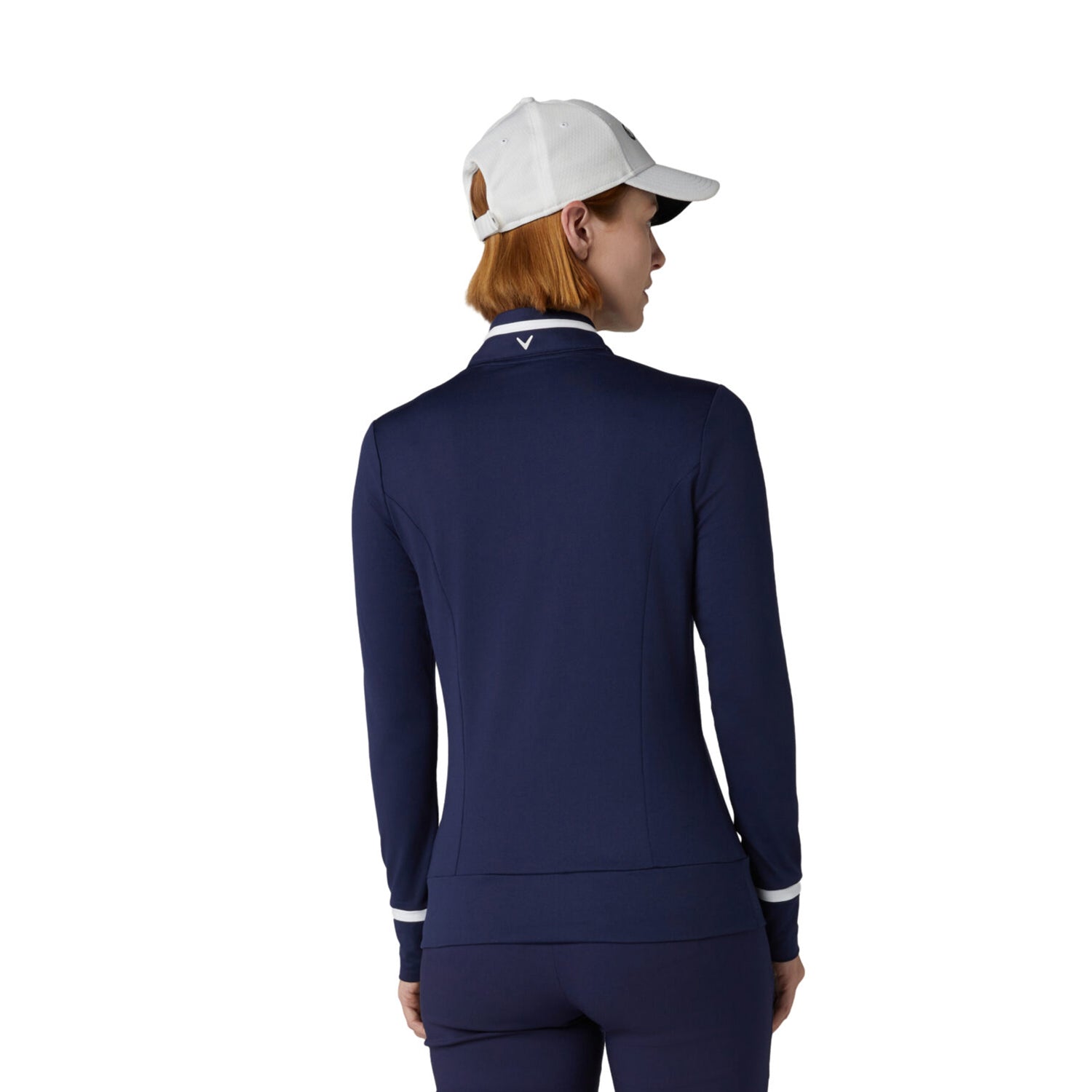 Callaway Ladies Thermal Long Sleeve Golf Top in Navy