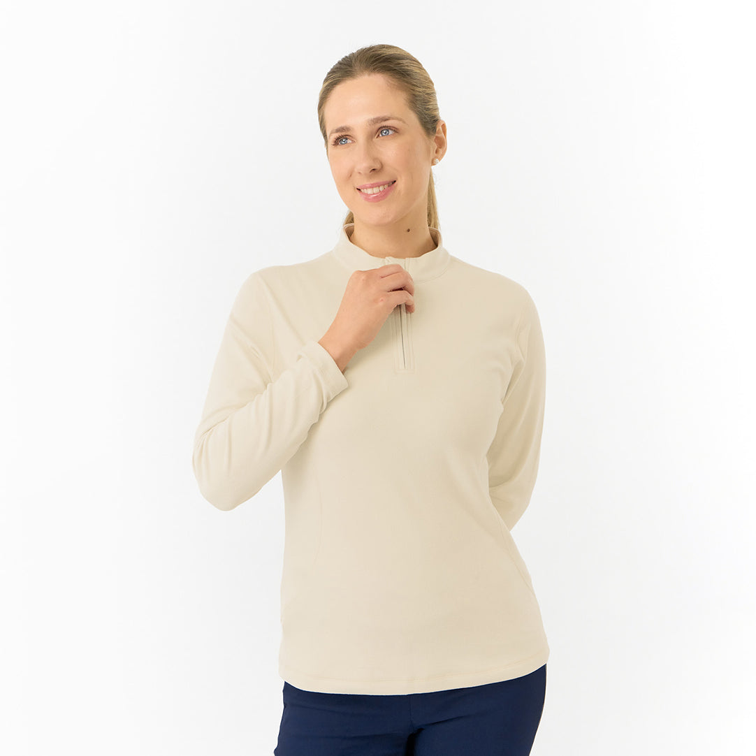 Pure Golf Ladies Super Soft 1/4 Zip Fleece