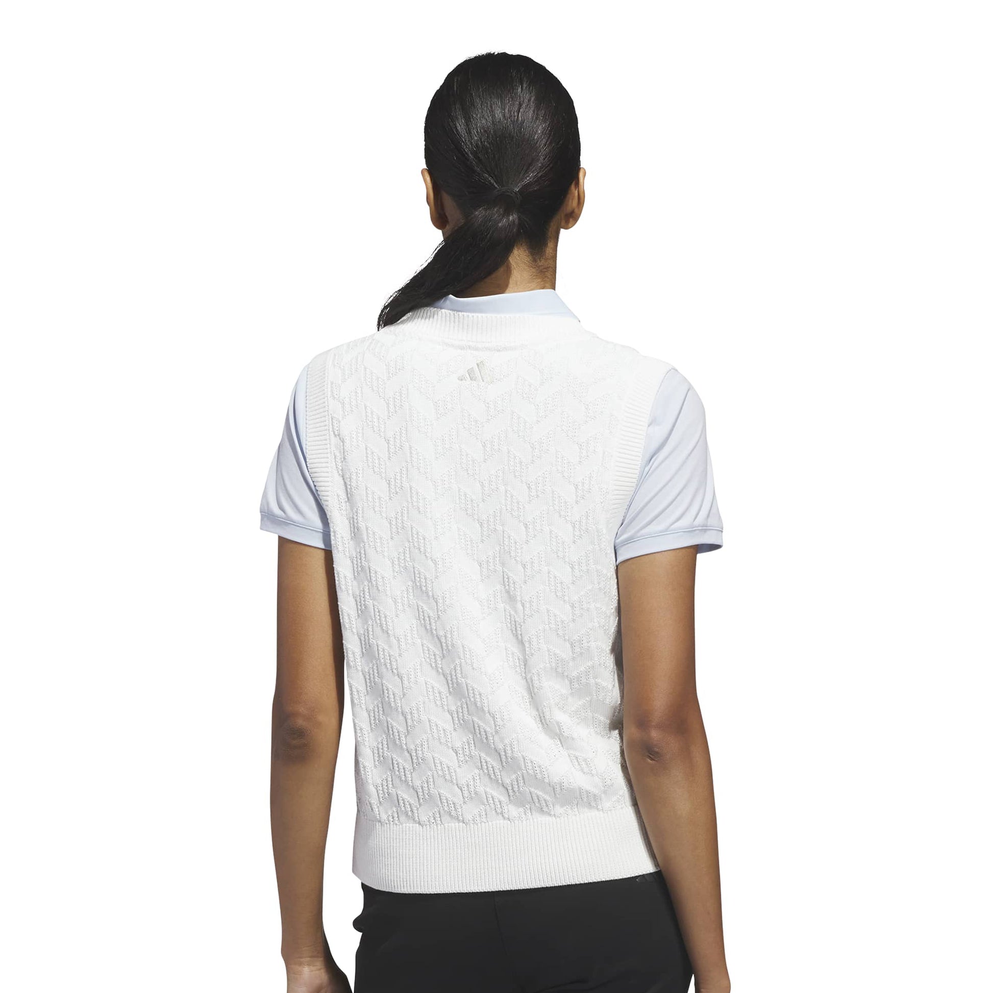 adidas Golf Ladies Knitted Sleeveless Sweater