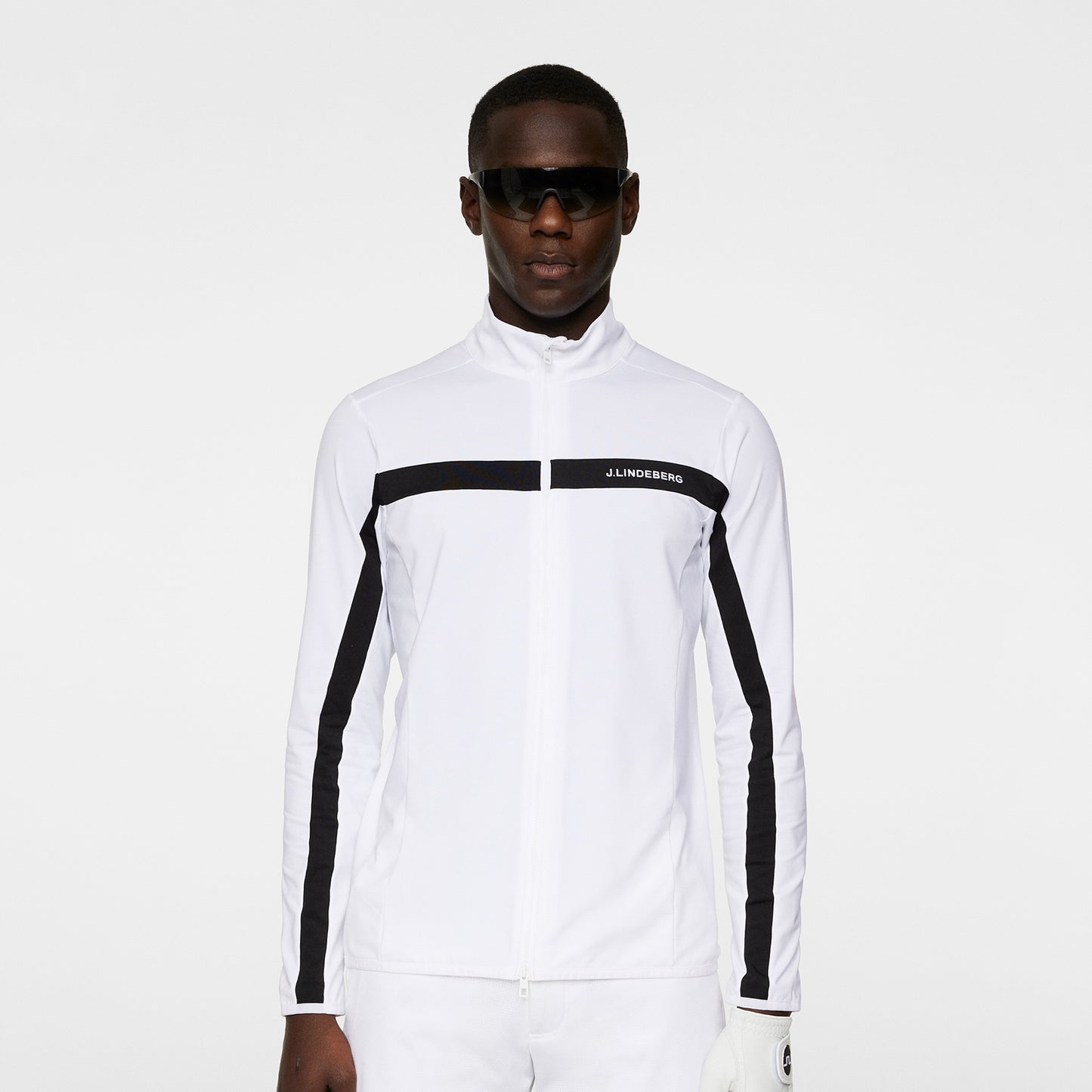 J.Lindeberg Mens Mid-Layer Jacket with Contrast Panels