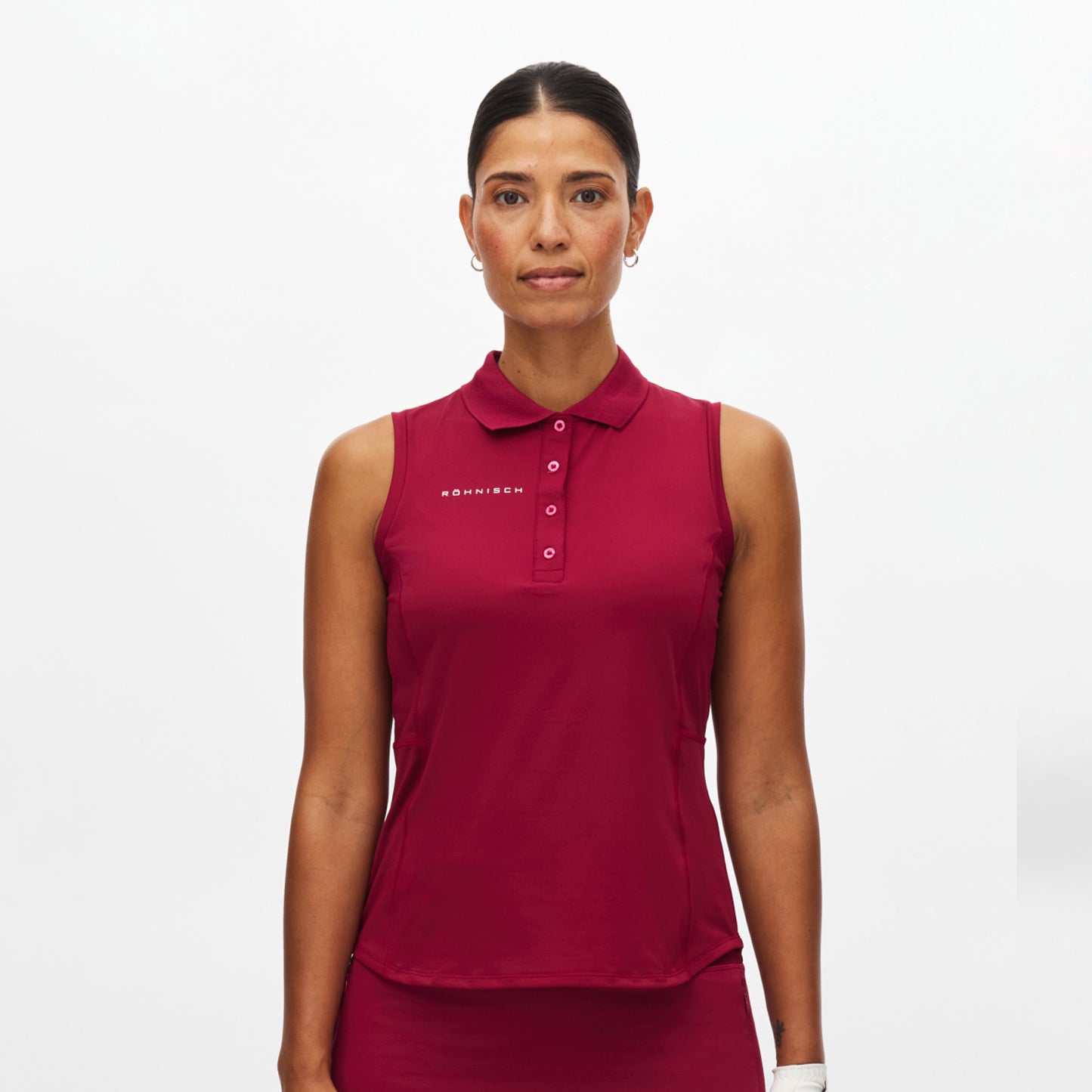 Rohnisch Ladies Sleeveless Polo - Chic, Breathable Style for Warm-Weather Rounds