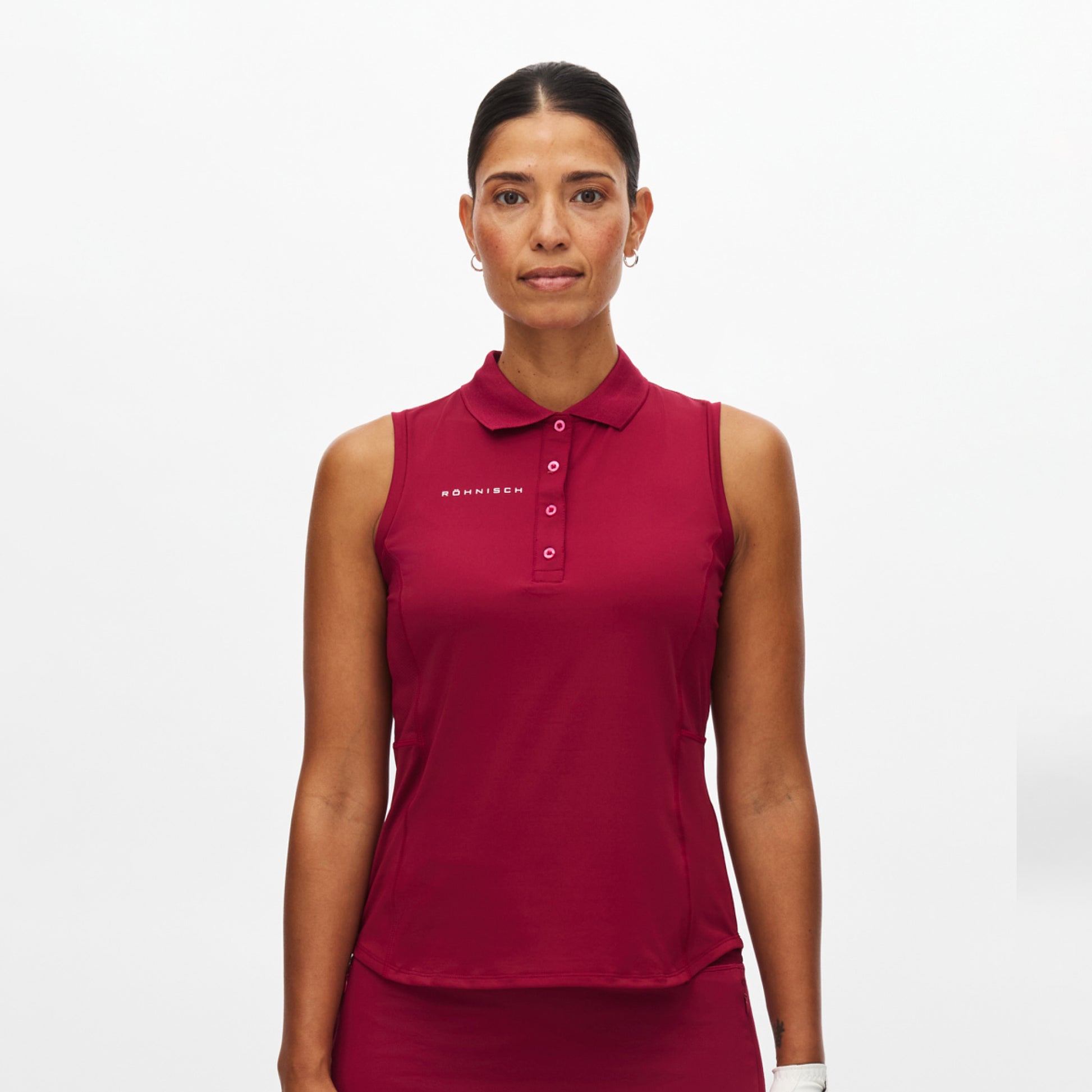 Rohnisch Ladies Sleeveless Polo - Chic, Breathable Style for Warm-Weather Rounds