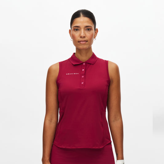 Rohnisch Ladies Sleeveless Polo - Chic, Breathable Style for Warm-Weather Rounds