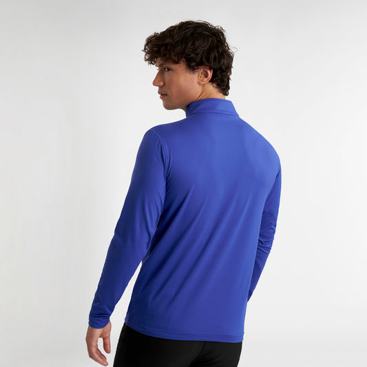 Calvin Klein Technical Zip-Neck Top