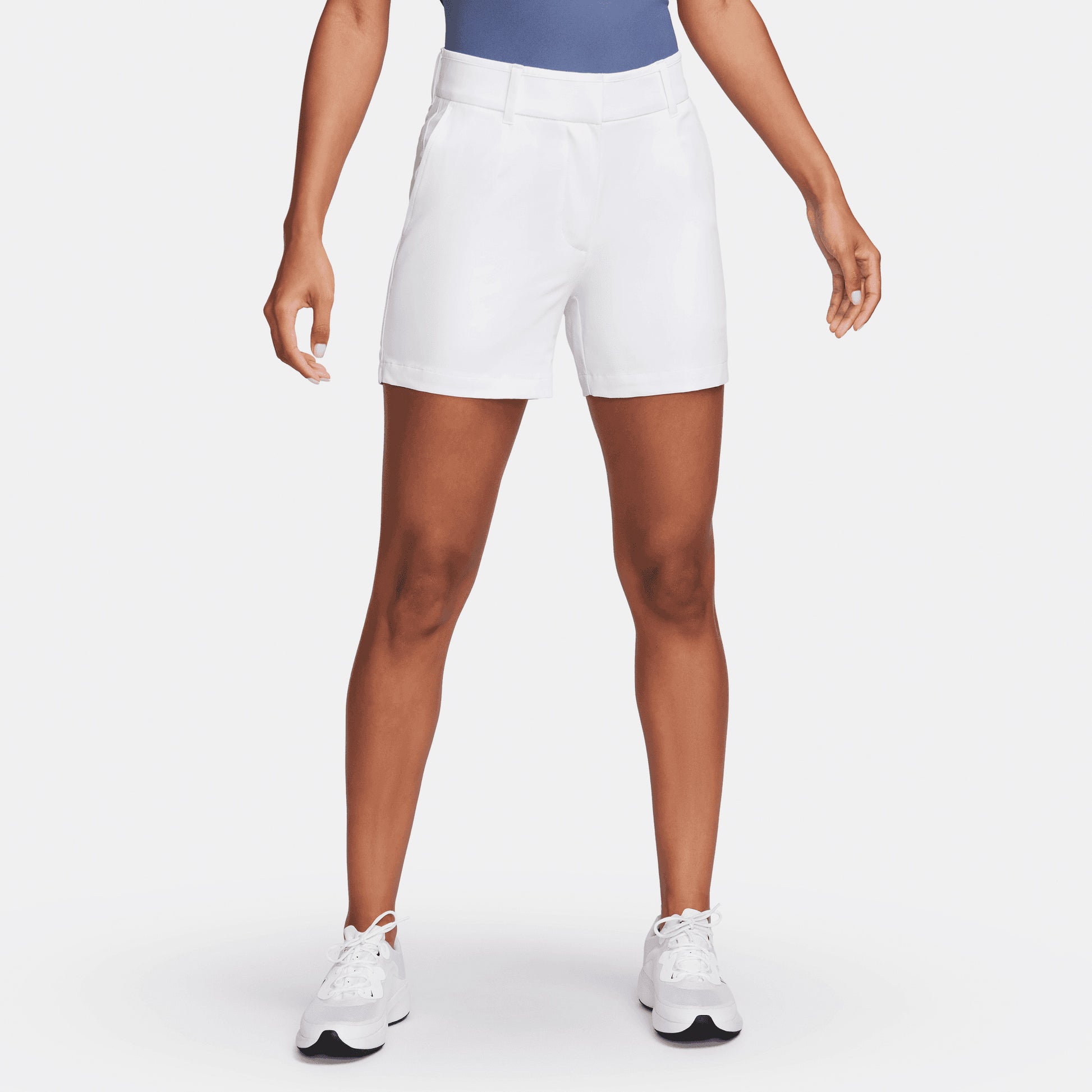 Nike Women's White Victory Dri-FIT Golf Short